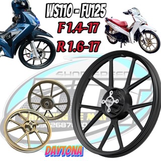 Mâm enkei 1-daytona fuled / waves110 / rsx110 size 1.4 - 1.6/17inches.