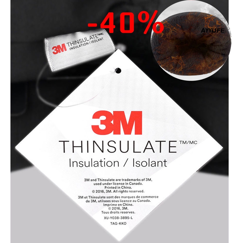 Ayyufe Găng Tay cotton 3m Giữ Ấm Mùa Đông Chống Thấm Nước Chống Gió Có Thể Chạm Màn Hình Cảm Ứng Dùng Khi Lái Xe Mô Tô