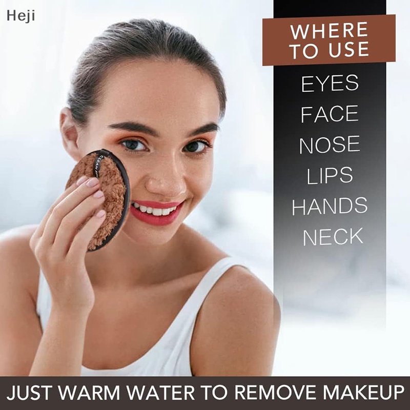 Hisji Bông Tẩy Trang Bằng Vải cotton Có Thể Tái Sử Dụng Tiện Lợi vn