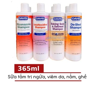 Sữa tắm cho chó mèo davis trị ngứa, viêm da, nấm, ghẻ