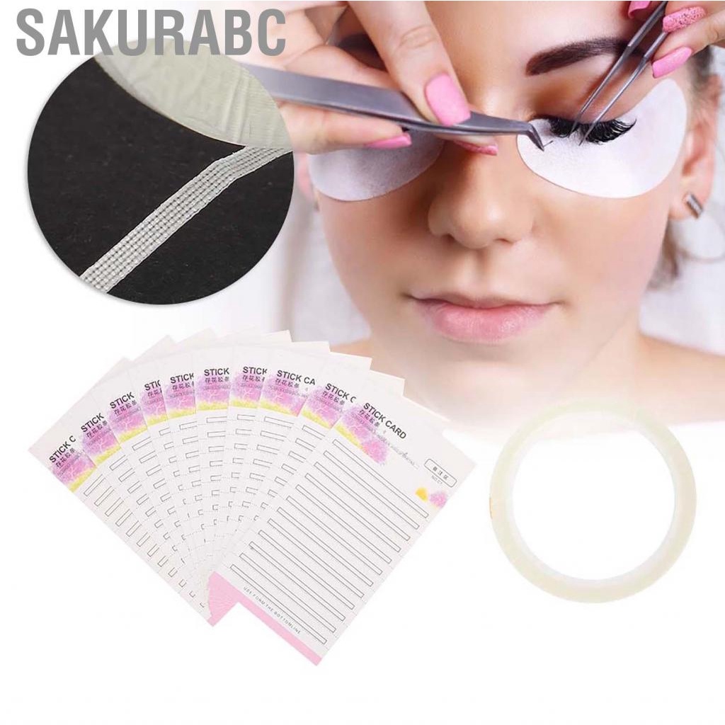Sakurabc Eyelash Storage Container  Extension Card Helpful Extendable High-quality Travel for Beginners Lash Lovers Designers Stylist