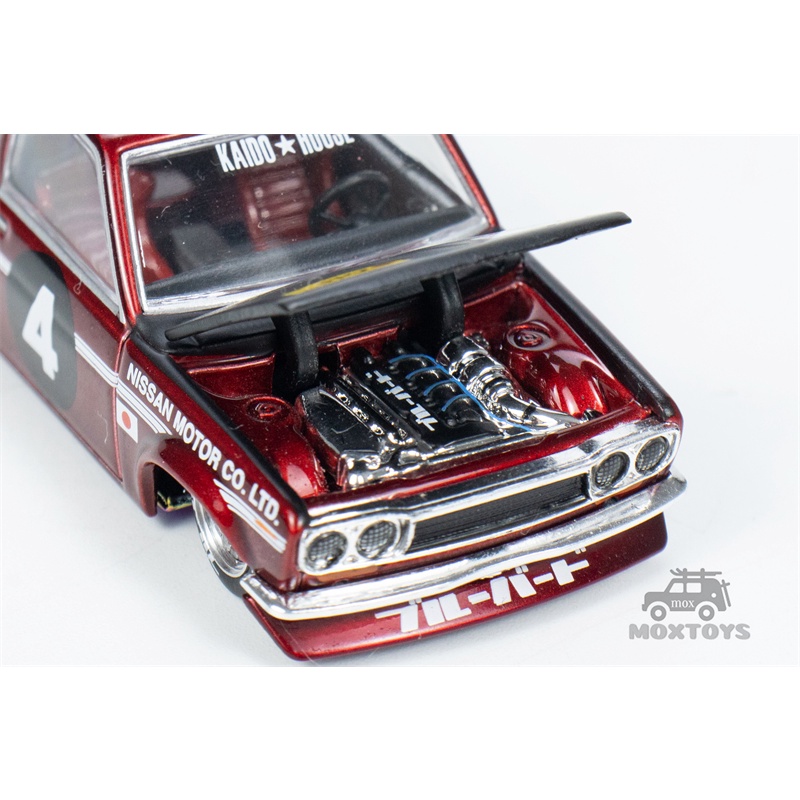 Kaido Mô Hình Xe Hơi datsun 510 pro street jpn v1 Tỉ Lệ 1: 64