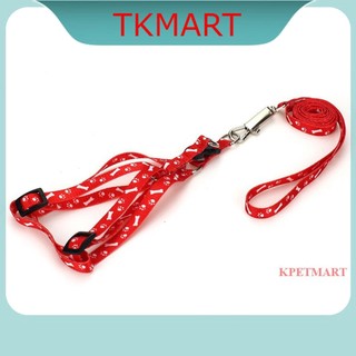 Dây dắt yếm cho chó mèo size 1.0cm -tkmart - dây dắt cho chó - dây dắt cho mèo