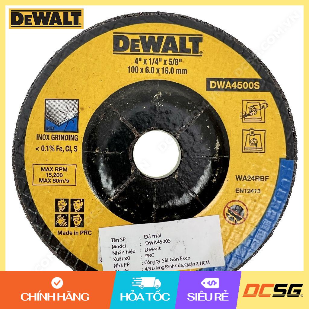 Đá mài inox 100x6.0x16mm Dewalt DWA4500S | DCSG