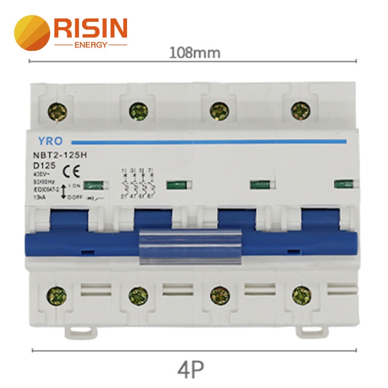 1p / 2p / 3p / 4p Cầu Dao Cong c Cb 220v 4.5ka ac 80a / 100a / 125a