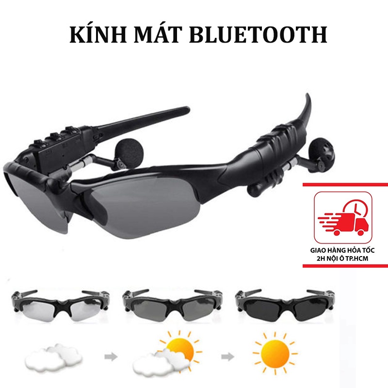 Mắt Kính bluetooth thông minh chống chói tia uv 4.1 nghe nhạc, gọi điện thoại khi lái xe đàm thoại