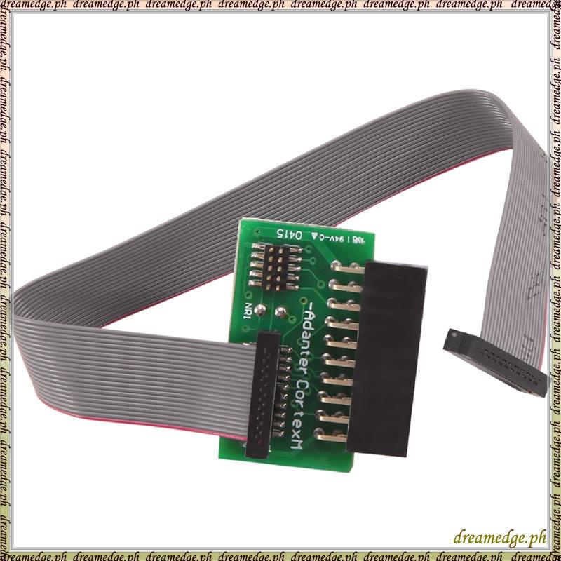 [S D K G] Bảng giao diện Bảng giao diện tròn cáp JTAG (2X10 2.54mm) đến SWD (2X10 1.27)
