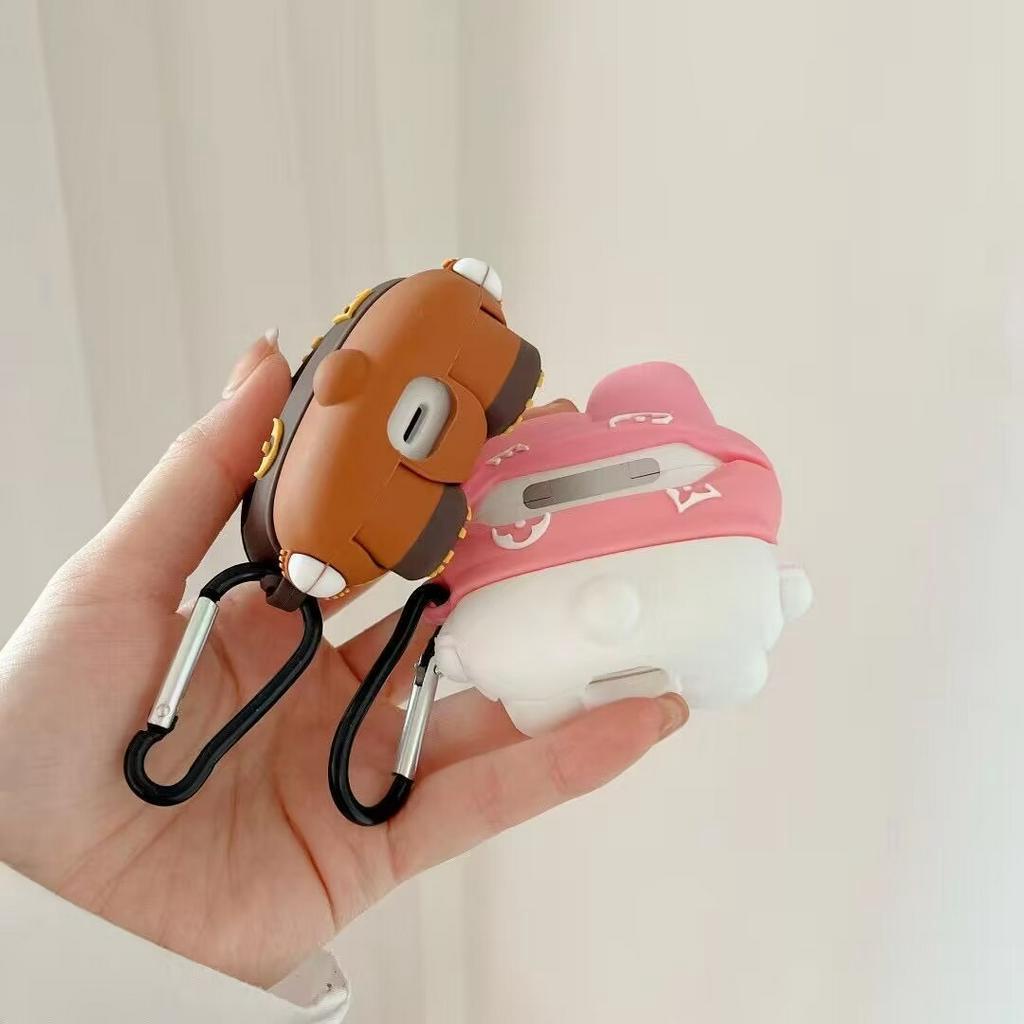 Dễ Thương Vỏ Bảo Vệ Hộp Sạc Tai nghe không dây airpods pro gen 2 1 2 3 Họa Tiết Hoạt Hình melody