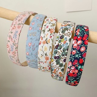 Băng đô Bờm cài tóc in họa tiết, cài tóc vintage, bờm tóc, xược tóc vintage đơn giản-MICHA