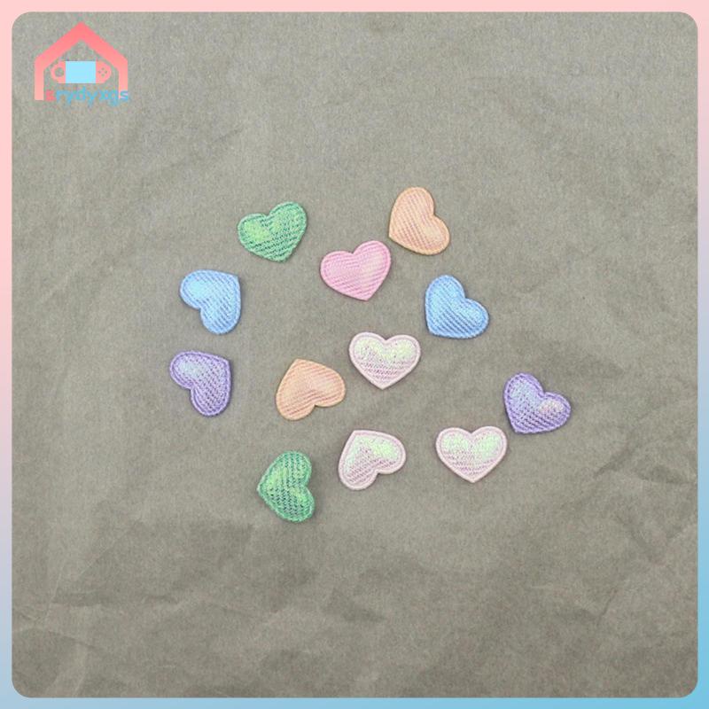 Bộ 50 Miếng Dán Trang Trí Mũ Hình Trái Tim Cho Ngày Valentine