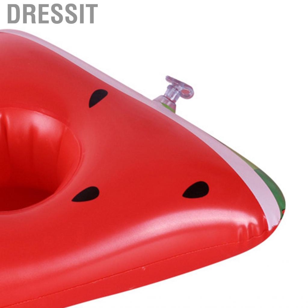 Dressit Pool Drink Floats  Fashion Space Saving Inflatable Holder Fun for Party Kids