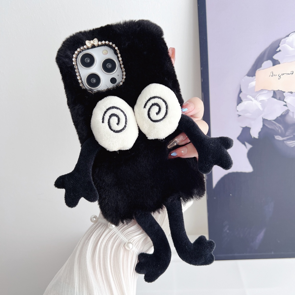 Bao Da Điện Thoại Chống Sốc Họa Tiết Bông Xù Cho samsung a14 a23 a72 a53 a54 a13 a12 a22 a52 a71 a73 a51 Ốp