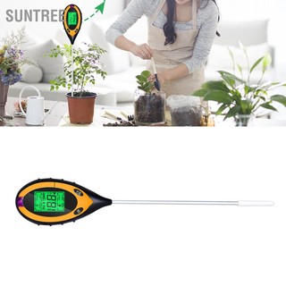 SUNTREE Máy đo đất Nhiệt độ Độ ẩm Nước PH Công cụ kiểm tra trong nhà ngoài trời
