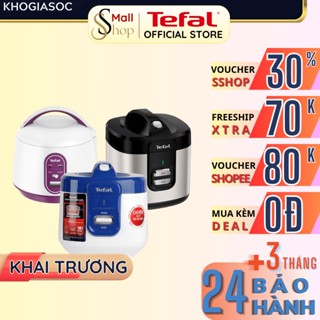 Nồi cơm điện cơ nắp gài mini Tefal Chính hãng, Bảo hành 2 năm, Nồi cơm mini lòng 4 lớp giữ nhiệt tốt - SSHOP OFFICIAL