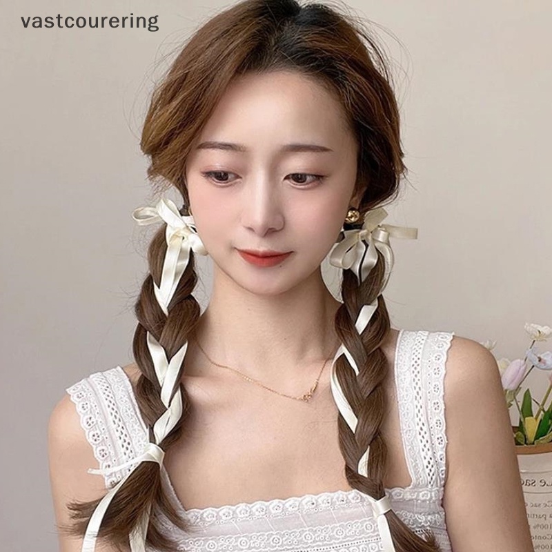 Dây Cột Tóc Ruy Băng Lụa Thắt Nơ 2M Cho Nữ