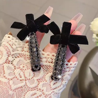 Kẹp Tóc Hình Nơ Đính Đá Thời Trang Cho Nữ