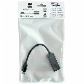 Dây cáp chuyển đổi Type-C sang HDMI 1080 2K 4K Tốc độ cao hình ảnh sắc nét