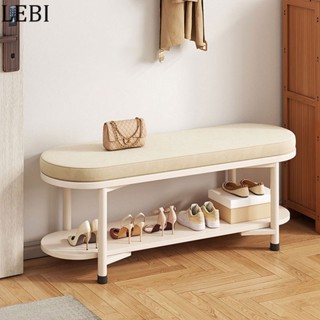 Lebi Kem Gió Thay Đổi Màu Giày Có Thể Ngồi Thành Tủ Giày / Ghế Dài Mềm Mại Tại Nhà