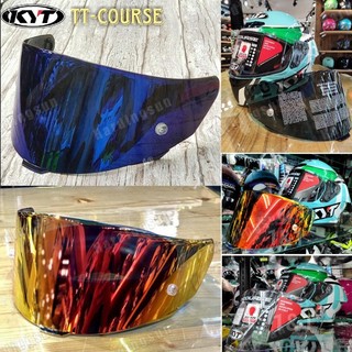 Kyt tt kính chắn nắng kyt visor ống kính revo cho mũ bảo hiểm kyt tt course kyt