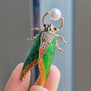 Phong cách Vintage côn trùng hình dạng đồng hợp kim trâm