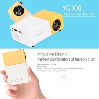 Máy ChiếU Mini YG300 Hỗ Trợ 1080P