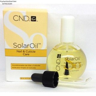Dưỡng móng, dưỡng ẩm & duy trì sức khoẻ móng toàn diện CND Solar Oil 68ml