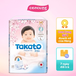 Tã quần Nhật Bản Takato siêu mềm mại (L, 68 miếng)