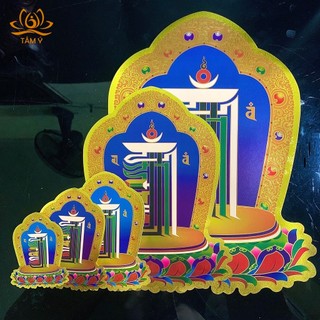 Miếng dán thời luân kim cang kalachakra kiểu 2 mật tông tâm ý
