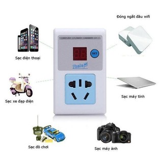 Ổ cắm hẹn giờ 1-24h (Trắng)