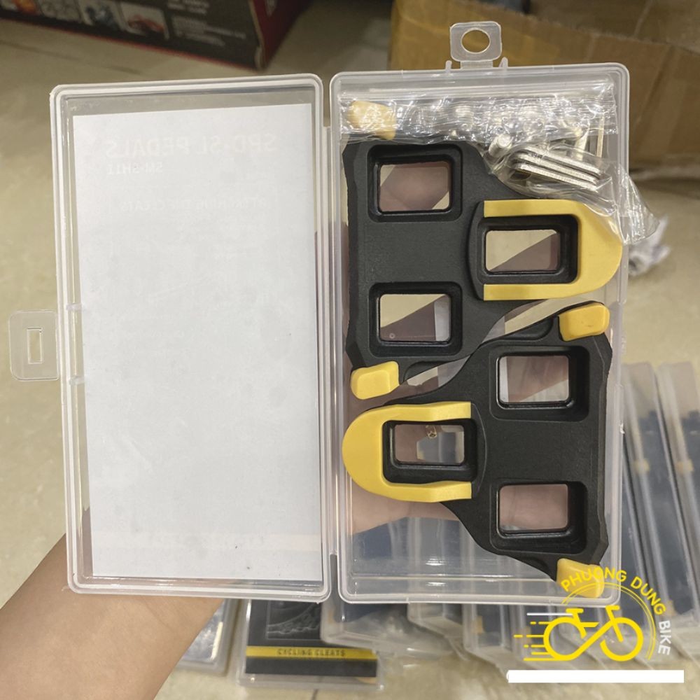 Can cá xe đạp cho pedan bàn đạp can Shimano 6 độ (HỘP)