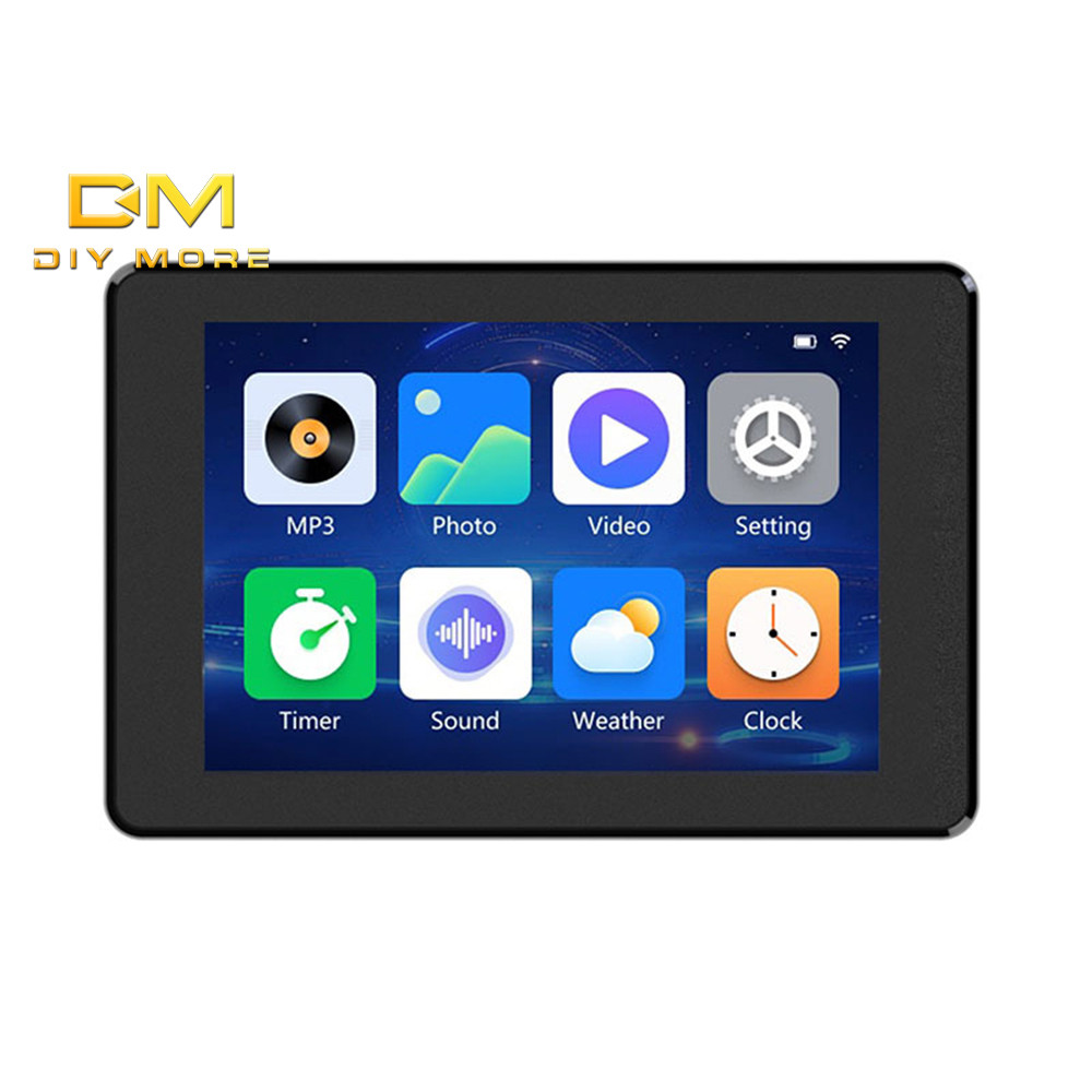 Bảng phát triển Wifi BT DIYMORE ESP32-S3 với màn hình cảm ứng điện dung 3,5 Inch và vỏ màu đen