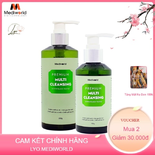 Sữa rửa mặt bio PREMIUM MULTI CLEANSING Mediworld - LYO