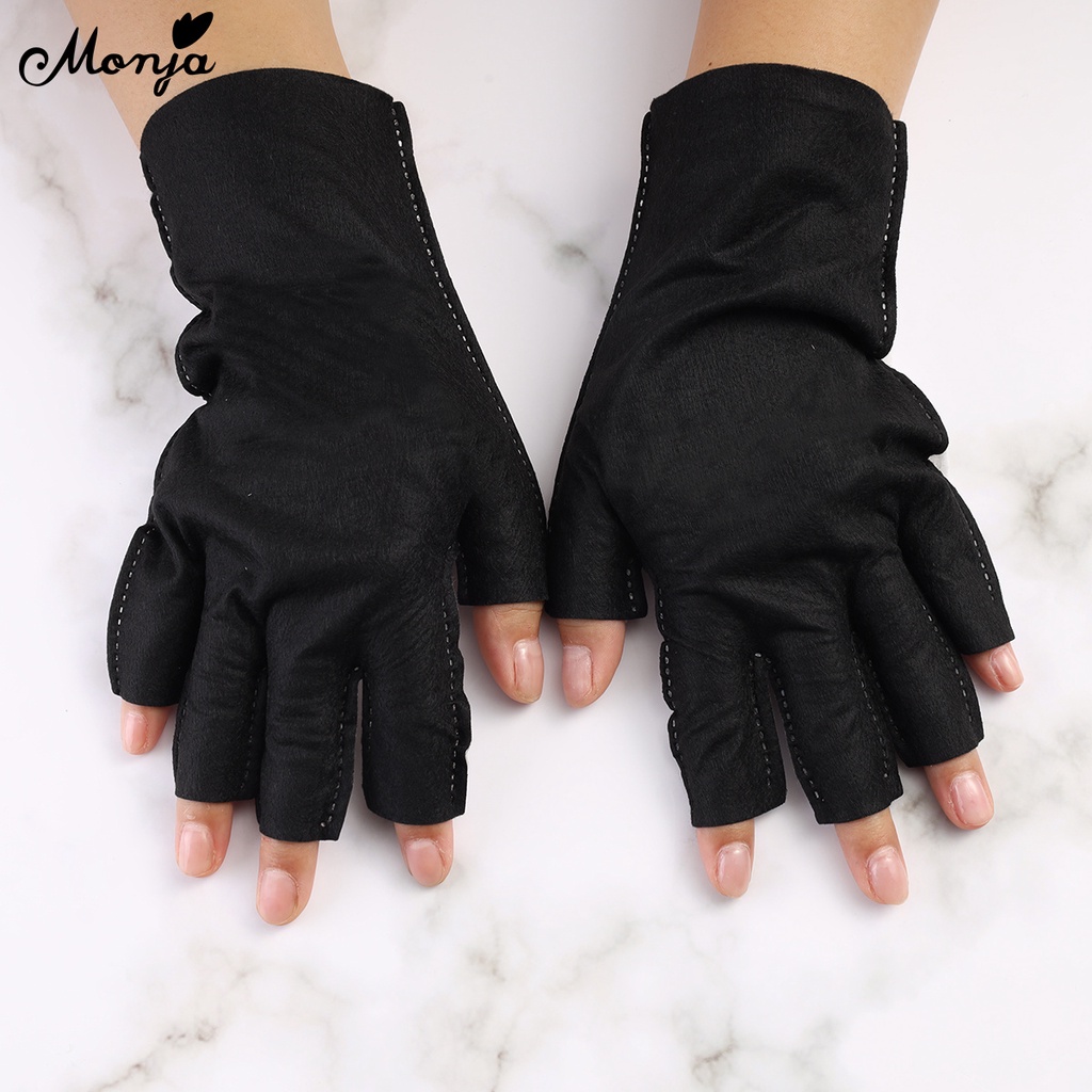 Monja Găng Tay Bảo Vệ Ngón Tay Chống Tia uv Khi Làm Móng diy