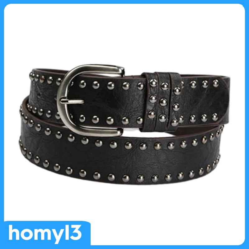 Thắt Lưng Đính Đinh Tán Bền Bỉ Phong Cách punk Dành Cho Nữ