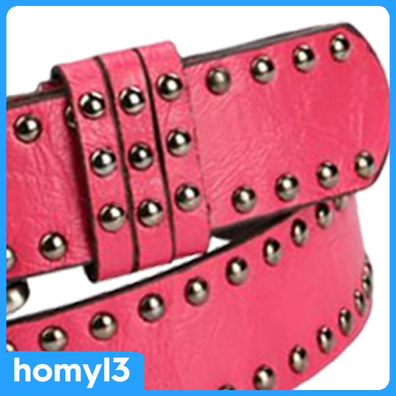 Thắt Lưng Đính Đinh Tán Bền Bỉ Phong Cách punk Dành Cho Nữ