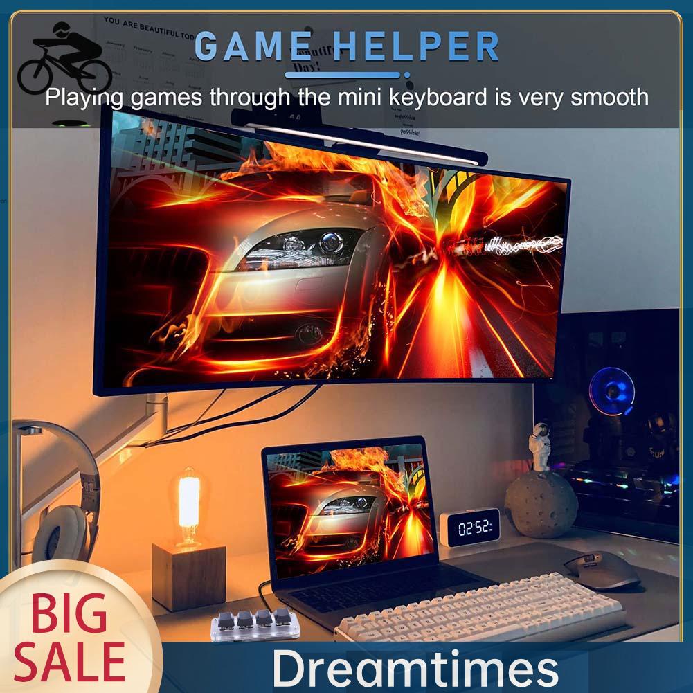 Bàn Phím Chơi Game 3 / 4 Nút rgb macro 1.vn Chuyên Dụng