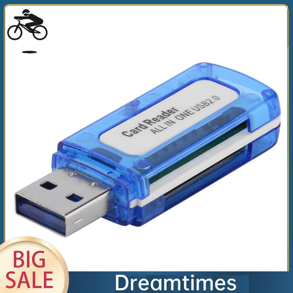 Đầu Đọc Thẻ Nhớ usb 2.0 4 Trong 1 1 Cho micro sd tf m2