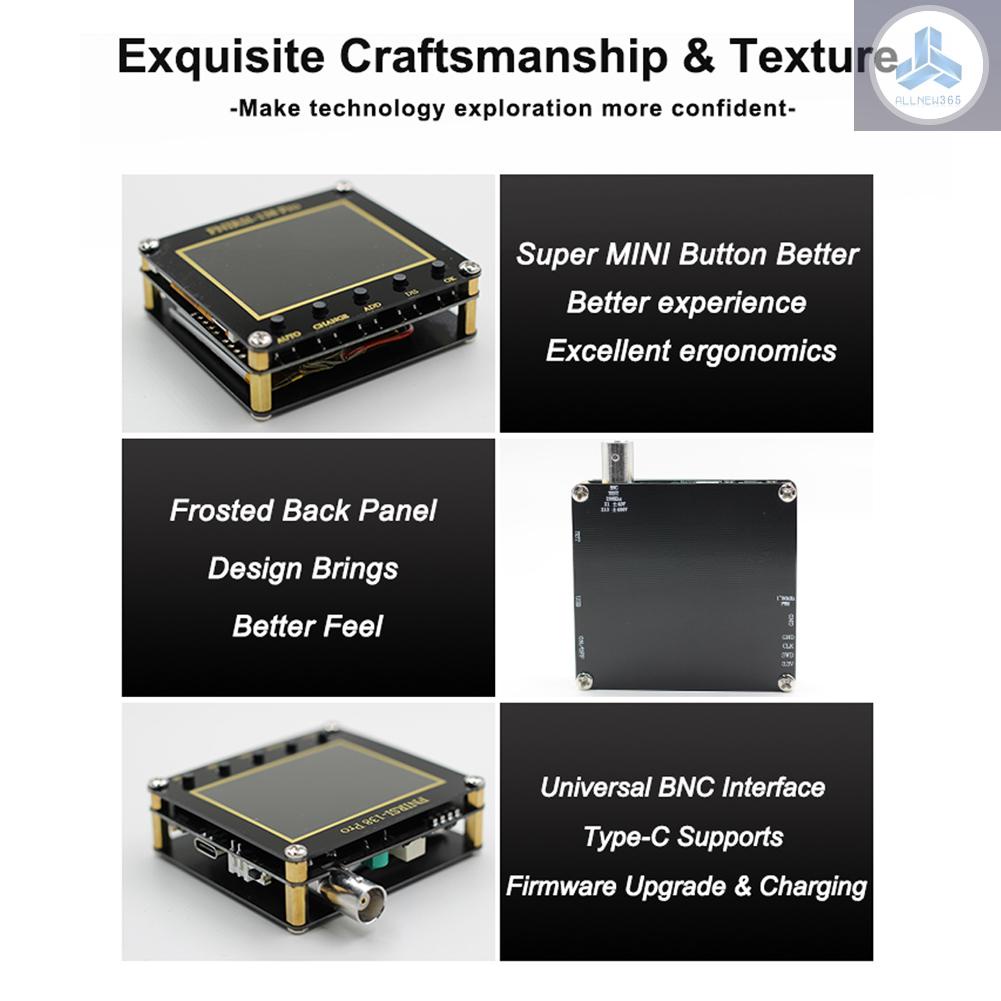 Fnirsi Máy Đo Dao Động Cầm Tay 138pro Màn Hình 2.4 inch Đa Năng Tự Động Điều Chỉnh Sóng pwm tolo-9.3