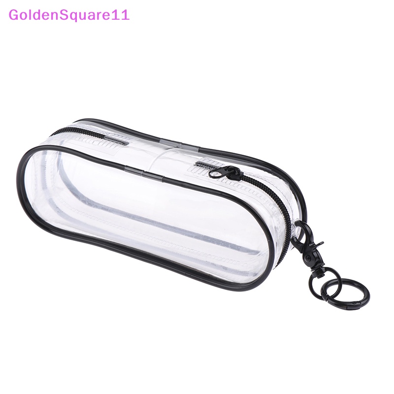 Túi Đựng Tiền Xu / Chìa Khóa / Tai Nghe / Son Môi mini Trong Suốt Hình Búp Bê anime Màu Vàng Kim vn