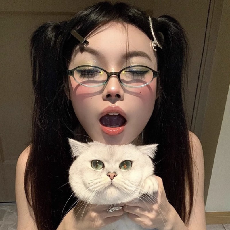 We flower Mắt Kính Gọng oval Màu Nâu Phong Cách vintage Thời Trang Cho Nữ