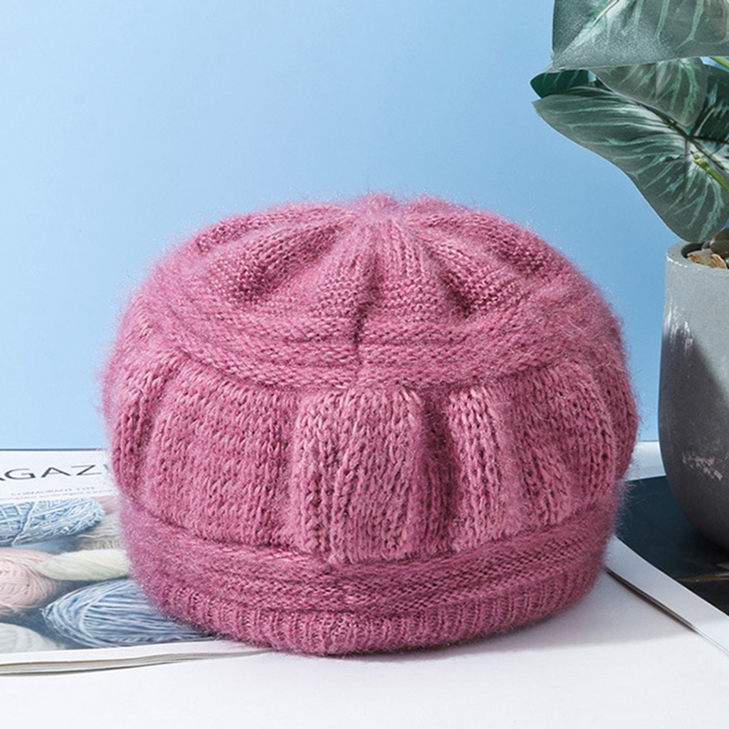 Mũ Len Giữ Ấm Mùa Đông Thời Trang Dành Cho Nữ