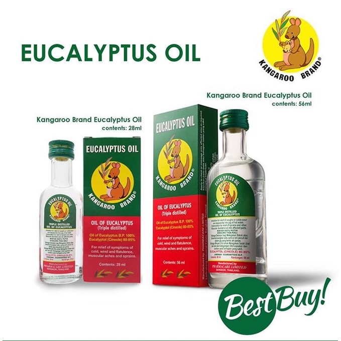 Dầu khuynh diệp Eucalyptus Oil Kangaroo Brand