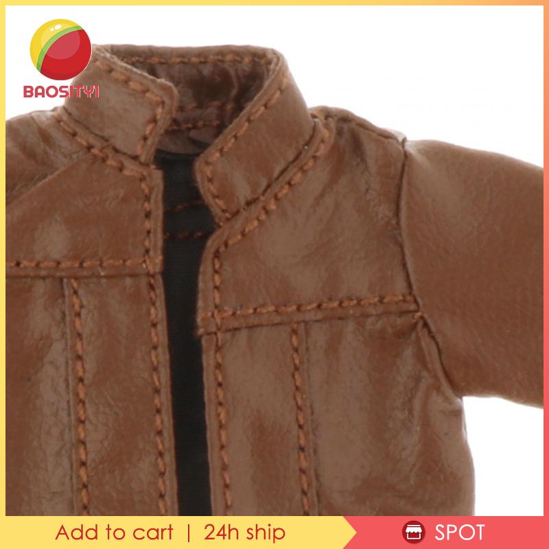 Áo Khoác Da Cho Mô Hình 6 '' inch Tỉ Lệ 1 / 12