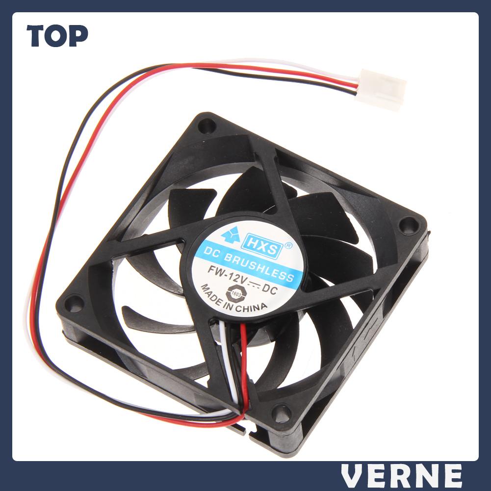 Quạt Tản Nhiệt cpu 12v 7cm 70mm Cho Máy Tính