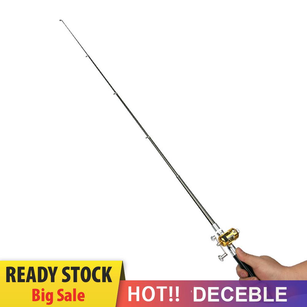 Cần Câu Cá mini Bỏ Túi Bằng Nhôm Hình Cây Bút Kèm Máy Câu