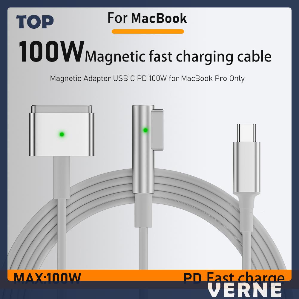 Dây Cáp Sạc Nhanh type-c 1 / 2 pd100w Cho macbook air / pro