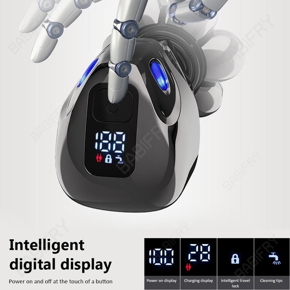 Máy Tỉa Lông Tai / Mặt / Cơ Thể 5 Trong 1 Có Đèn led Cho Nam Giới