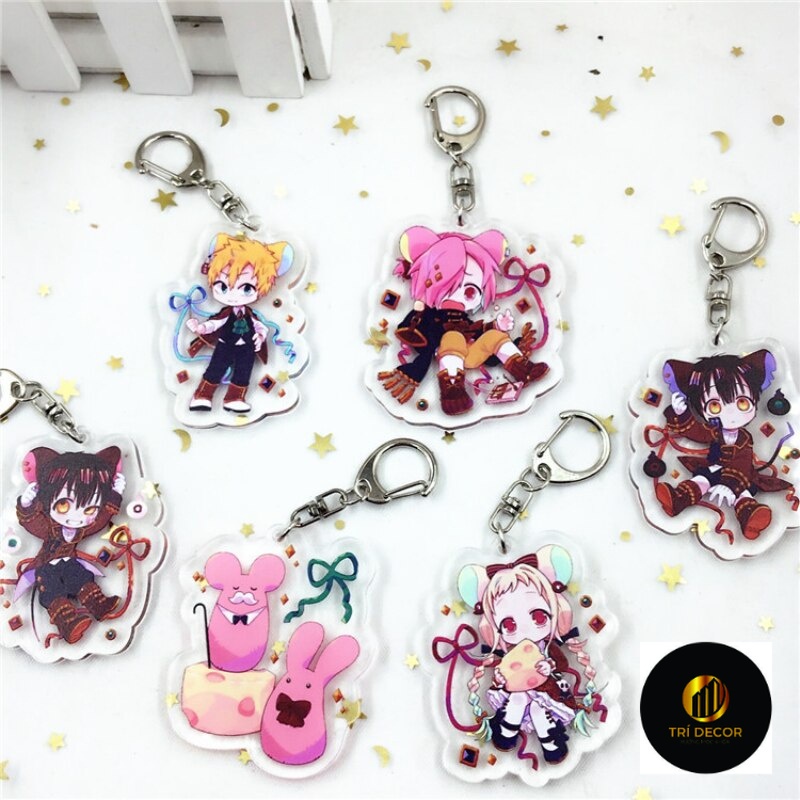 Móc Khóa Toilet-Bound Anime Toilet-bound Hanako-Kun Phụ kiện trang trí dễ thương