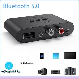 Bộ thu âm thanh bluetooth 5.0 nfc bộ chuyển đổi âm thanh bluetooth không dây loa ô tô âm thanh aux3.5mm