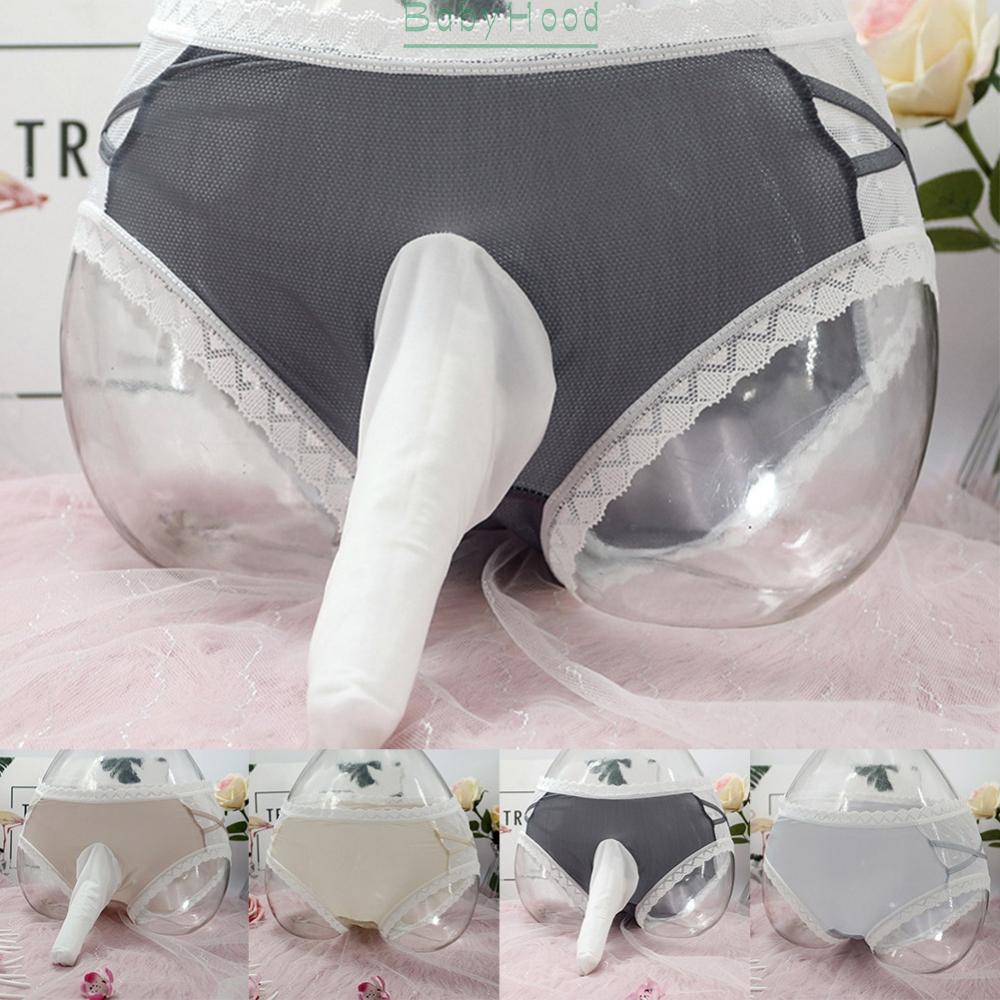 Sissy Pouch Panties Mens Bulge Sheath Lingerie Printed Briefs Thong Plus Size#BBHOOD